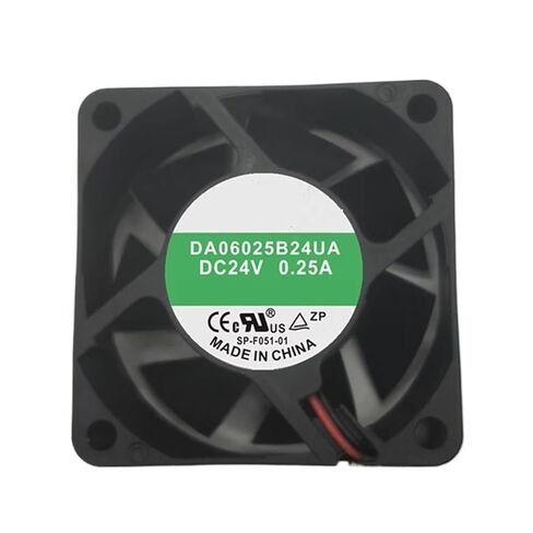 DA06025B24UA 6025 24V 0.25A 60 * 60 * 25MM 6CM 2-Wire العاكس مروحة التبريد in Kuwait