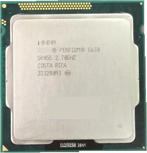 وحدة المعالجة المركزية P G630 3M Cache، 2.70 جيجا هرتز LGA1155 TDP 65W كمبيوتر مكتبي ثنائي النواة in Kuwait