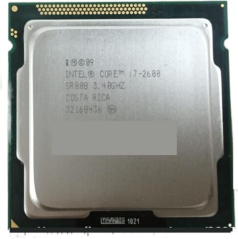c I7-2600 I7 2600 معالج 8 ميجا كاش 3.40 جيجا هرتز وحدة المعالجة المركزية LGA 1155 Dapat Bekerja in Kuwait