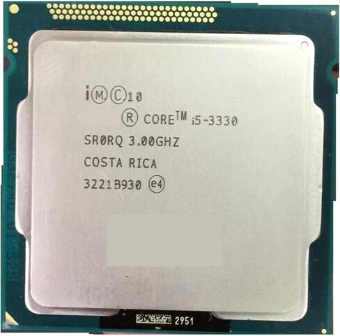 c معالج I5 3330 I5-3330 (ذاكرة تخزين مؤقت 6 ميجابايت، 3.0 جيجا هرتز) LGA1155 CPU 2 يعمل بشكل صحيح كمبيوتر مكتبي in Kuwait