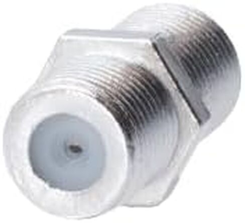 Cctv4Less F81 F-Type أنثى إلى أنثى مقرنة، 4 جيجا هرتز RG6 محوري وصلة تمديد موصل للتلفزيون والأقمار الصناعية - 20 حزمة in Kuwait