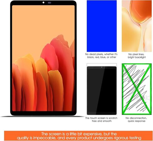 لهاتف Samsung Galaxy Tab A11 2025 شاشة بديلة Tab A11 LCD لهاتف Samsung Tab A11 X133 X135G SM-X133 X135 SM-X135G X130 LCD محول رقمي يعمل باللمس جزء إصلاح التجميع in Kuwait