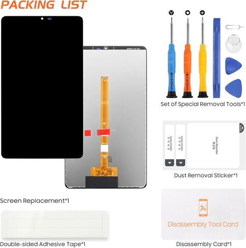 لهاتف Samsung Galaxy Tab A11 2025 شاشة بديلة Tab A11 LCD لهاتف Samsung Tab A11 X133 X135G SM-X133 X135 SM-X135G X130 LCD محول رقمي يعمل باللمس جزء إصلاح التجميع in Kuwait