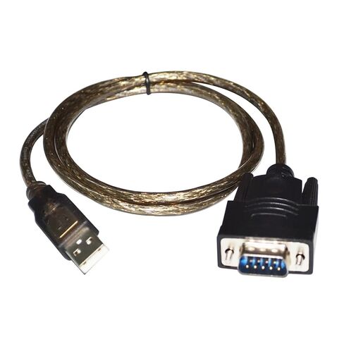CH340 CHIP USB to RS232C D-SUB 9 PIN DB9 Male Adapter Converter Serial Communication Cable(1.8m,Gray) in Kuwait