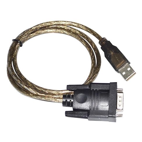 CH340 CHIP USB to RS232C D-SUB 9 PIN DB9 Male Adapter Converter Serial Communication Cable(1.8m,Gray) in Kuwait