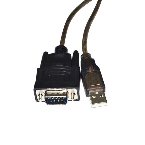 CH340 CHIP USB to RS232C D-SUB 9 PIN DB9 Male Adapter Converter Serial Communication Cable(1.8m,Gray) in Kuwait