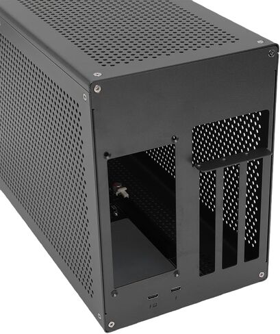 هيكل توسيع الرسومات Bewinner | منافذ Thunderbolt 3 مزدوجة، عرض نطاق ترددي 40 جيجابت في الثانية و60 وات PD لأجهزة الكمبيوتر المحمولة، تدعم وحدات معالجة الرسومات حتى 350 مم in Kuwait