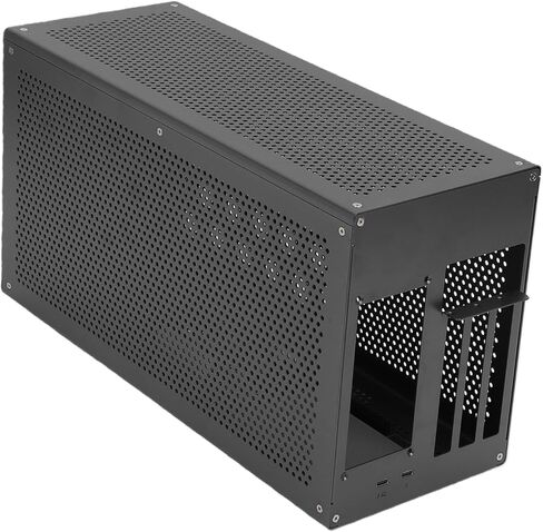 هيكل توسعة، هيكل خارجي من الألومنيوم مع فتحة Thunderbolt 3 وPCIe X16، توصيل طاقة بقدرة 60 وات، يدعم وحدة معالجة الرسومات مقاس 350 مم in Kuwait