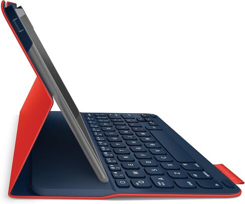 لوجيتك لوحة مفاتيح رفيعة للغاية لجهاز iPad 5، أحمر برتقالي in Kuwait