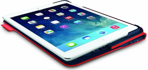 لوجيتك لوحة مفاتيح رفيعة للغاية لجهاز iPad 5، أحمر برتقالي in Kuwait