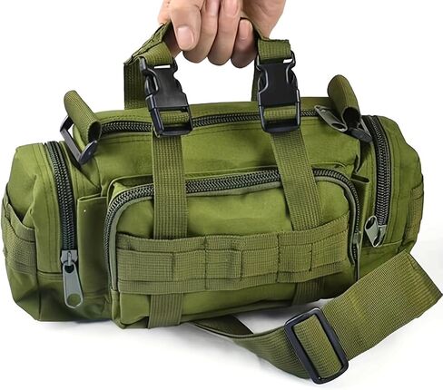 Tactical Multi-Tool Waist Pack -Zippered, Durable Polyamide Fabric for Cycling, Hiking, and Outdoor Activities, Outdoor Gear in Kuwait