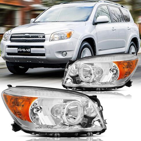 زوج تجميع المصابيح الأمامية لزوج السائق الأمامي لعام 2009-2012 Toyota RAV4. in Saudi Arabia