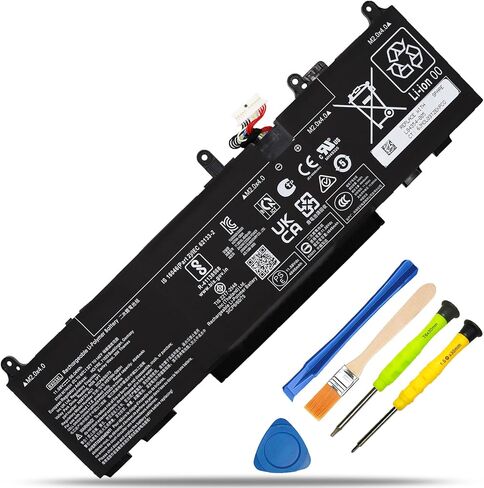 BX03XL استبدال بطارية الكمبيوتر المحمول HP EliteBook 830 835 840 845 860 865 G11 ZBook Firefly 14 16 G11 Series Notebook TPN-IB0Y HSTNN-OB3H N59733-AC1 N59787-005 N59733-171 11.58V 56.04Wh in Kuwait
