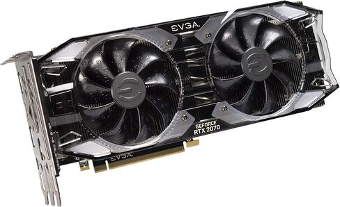 EVGA GeForce RTX 2070 XC ULTRA GAMING، 8 جيجابايت GDDR6، مراوح HDB مزدوجة وبطاقة رسومات RGB LED 08G-P4-2173-KR (متجددة) in Kuwait