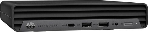 كمبيوتر HP EliteDesk 800 G6 المكتبي الصغير، Intel Six Core i5 10500T 2.3 جيجا هرتز، ذاكرة الوصول العشوائي DDR4 سعة 8 جيجابايت، 256 جيجابايت NVMe M.2 SSD، USB من النوع C، Windows 11 Pro (متجدد) in Kuwait