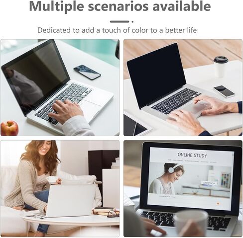 حامل كمبيوتر محمول من الألومنيوم قابل للتعديل من NUOBESTY مع مروحة تبريد، حامل كمبيوتر محمول قابل للطي للسرير والمكتب، حامل كمبيوتر محمول أسود محمول مع لوحة ماوس للاستخدام في المنزل والعمل in Kuwait