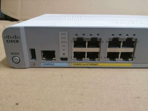 Cisco WS-C3560CX-8PT-S Catalyst 3560CX 8xGE PoE+ IP Base Switch (Renewed) in Kuwait
