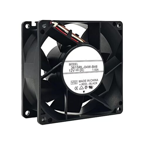 3615RL-04W-B46 DC 12V 1.50A 90x90x38mm 4-Wire Cooling Fan in Kuwait
