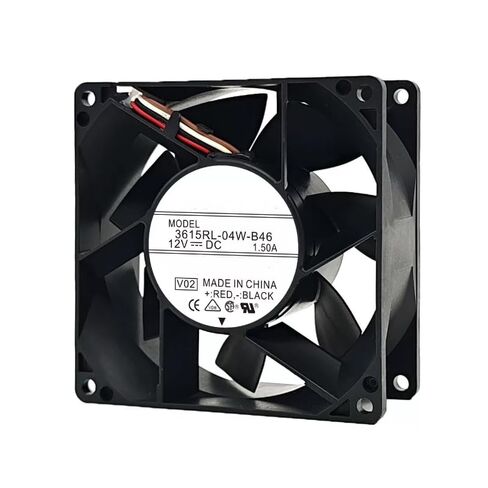 3615RL-04W-B46 DC 12V 1.50A 90x90x38mm 4-Wire Cooling Fan in Kuwait