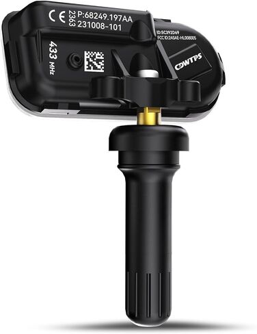 مستشعر TPMS، نظام مراقبة ضغط الإطارات 434 ميجاهرتز لـ 4 قطع 2014-2021 دودج رام/جيب شيروكي يستبدل #68249197AA in Saudi Arabia