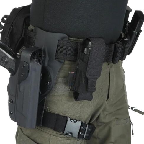 2 Pack EDC Tactical Leg Strap, Thigh Strap Belt for Leg Holster for Hunting & Outdoor EDC Leg Holder with Quick-Release Buckle, Tactical Thigh Strap Leg Belt for Men Women in Kuwait