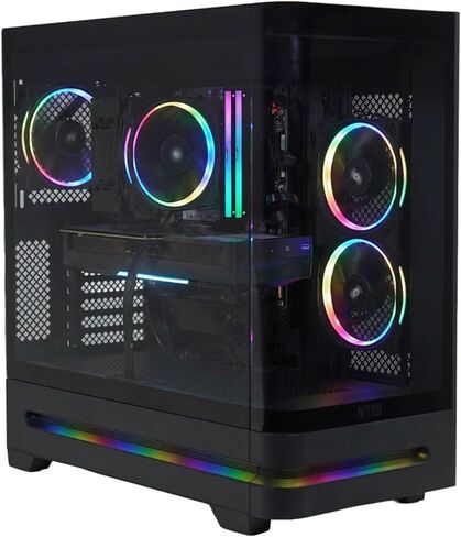كمبيوتر الألعاب آيسر نيترو 85 | معالج ايه ام دي رايزن 9 9900X | رسومات AMD Radeon RX 9070 XT | 16 جيجابايت DDR5 | 1 تيرابايت الجيل الرابع SSD | واي فاي 7 | ويندوز 11 هوم | N85-100-UR37 in Kuwait