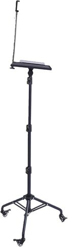 Laptop Tripod Stand, Alloy Height Projector Stand with Swivel Wheels for Office School Use in Kuwait