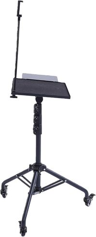 Laptop Tripod Stand, Alloy Height Projector Stand with Swivel Wheels for Office School Use in Kuwait