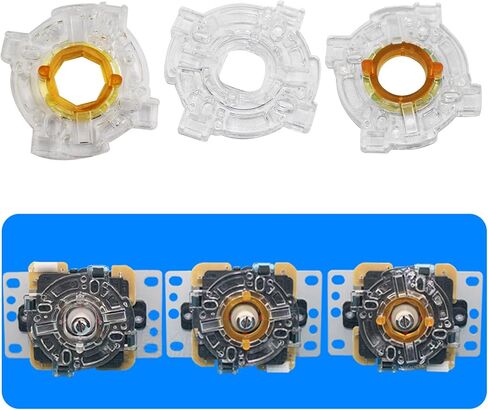 Round/Square/Octagonal Retaining Rings Joysticks Restrictor Gate Plate Restrictor Joystick Accessories for Game Consoles Circular Joystick Platform in Saudi Arabia