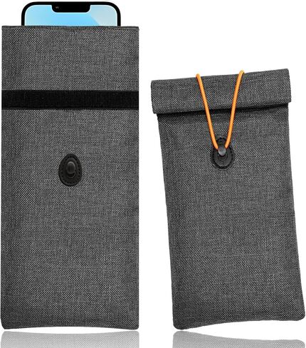 حقائب فاراداي للهواتف ومفاتيح السيارة، عبوتان، حافظة حجب الإشارة، حافظة هاتف RFID، حقائب داكنة للهواتف المحمولة، مضادة للسرقة ومضادة للتتبع in Kuwait
