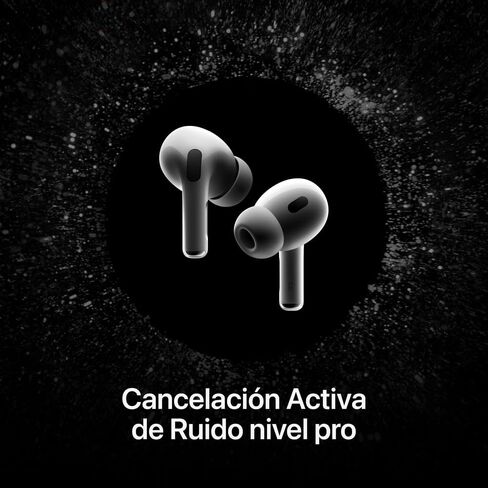 سماعات أذن لاسلكية Apple AirPods Pro (الجيل الثاني)، حافظة شحن MagSafe مخصصة للصوت المكاني (USB-C) وسماعات رأس بلوتوث لأجهزة iPhone (MTJV3) in Kuwait
