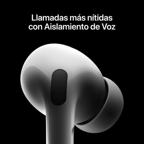 سماعات أذن لاسلكية Apple AirPods Pro (الجيل الثاني)، حافظة شحن MagSafe مخصصة للصوت المكاني (USB-C) وسماعات رأس بلوتوث لأجهزة iPhone (MTJV3) in Kuwait