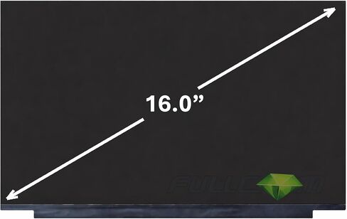 New LCD Replacement Screen (Non Touch) 16.0 Inch IPS (No Brackets) B160UAN04.2 WUXGA 1920x1200 30 Pin Matte for Lenovo PN SD11K06190 FRU 5D11K06193 for Laptop/Display/Screen/LCD Application in Kuwait