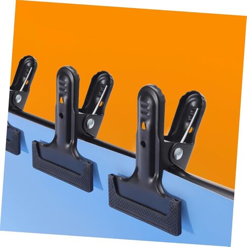 Gadpiparty 4pcs Backdrop Clamps Heavy Duty Cold Rolled Steel Fixing Clips for Photography Backgrounds Versatile and Stylish Design Setup Compatible Various Cloths in Kuwait