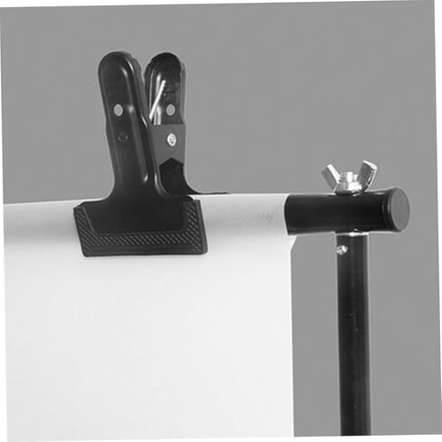 Gadpiparty 4pcs Backdrop Clamps Heavy Duty Cold Rolled Steel Fixing Clips for Photography Backgrounds Versatile and Stylish Design Setup Compatible Various Cloths in Kuwait