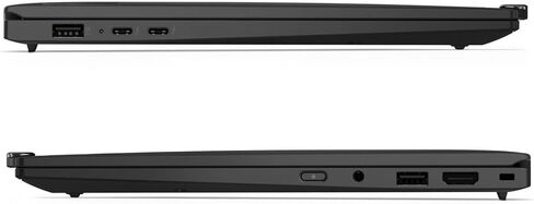 Lenovo ThinkPad X1 Carbon Gen 13 Aura Edition، Intel Ultra 7 255U، 14 بوصة FHD (1920 x 1200) مضادة للتوهج، IPS، 500 nits، شاشة لمس، 32 جيجا LPDDR5، 2 تيرابايت SSD، 1080p RGB+ كاميرا IR، ويندوز 11 برو - أسود in Kuwait