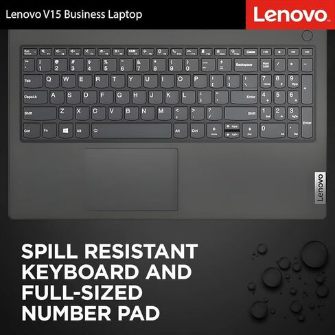 Custom Lenovo New V15 Student & Business Laptop, Powerful AMD Ryzen 3 7320U (Beat i7-1160G7), 15.6" FHD Display, 16GB RAM, 256GB / 512GB / 1TB SSD, RJ-45, Wi-Fi 6, Windows 11 Pro in Kuwait