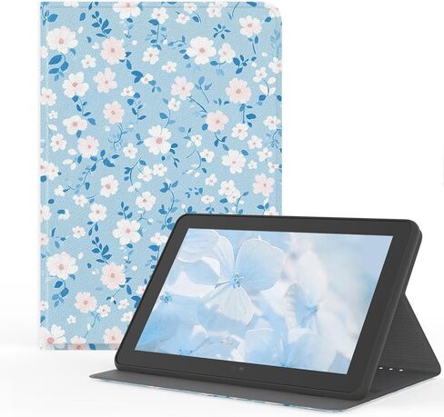حافظة لجهاز (إصدار 2023/2021 الجيل الثالث عشر/الحادي عشر) Fire HD 10/10 Plus، غطاء ذكي خفيف الوزن وخفيف الوزن، غطاء ذكي لطيف للاستيقاظ/النوم التلقائي للكمبيوتر اللوحي HD10 مقاس 10.1 بوصة (وردي) in Kuwait