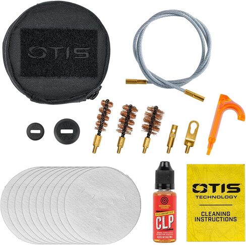طقم تنظيف البندقية العالمي بتقنية Otis (مقياس 410-12)، أسود in Kuwait