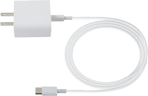 New 20W Charger USB-C Charging Compatible for i-Pad Mini 6th Generation 8.3 inch 2021, with 5Ft Type C Cable - White in Kuwait