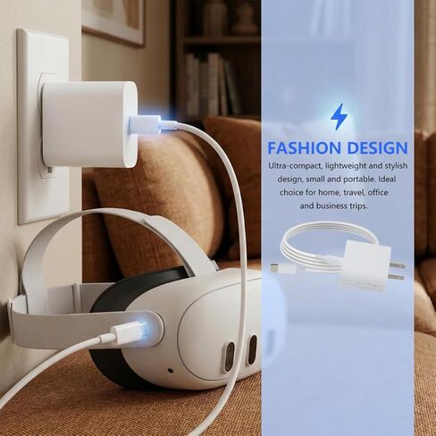New 20W Charger USB-C Charging Compatible for i-Pad Mini 6th Generation 8.3 inch 2021, with 5Ft Type C Cable - White in Kuwait