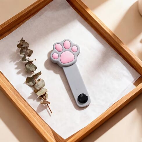 2 Cartoon Cat Paw Cable Winders for Earphone Data Cable Charging Cable Organizer Portable And Practical Earphone Cable Tie, Desktop Additions, Spiral Design, Exquisite Craftsmanship in Kuwait
