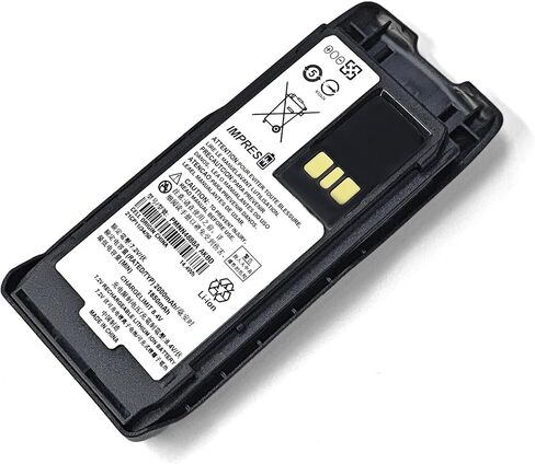 بطارية PMNN4889A PMNN4890A PMNN4888A متوافقة مع أجهزة الراديو من سلسلة Motorola IMPRES R5 مع مشبك حزام in Kuwait