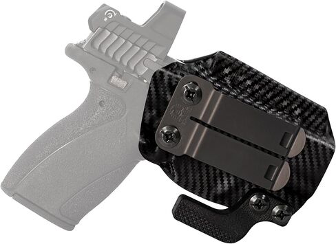 CYA Supply Co.- حافظات Micro Ridge IWB - تناسب شركة Smith & Wesson Bodyguard 2.0 Carry Comp - مملوكة للمحاربين القدامى - صنع في الولايات المتحدة الأمريكية in Kuwait