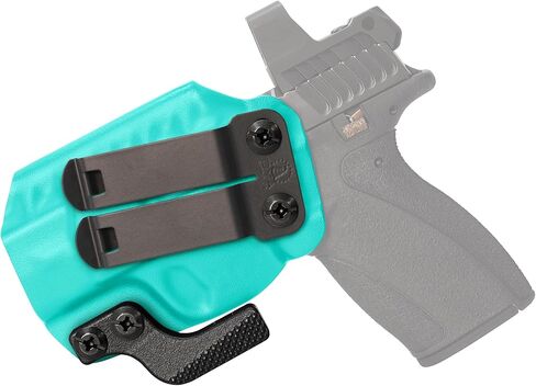 CYA Supply Co.- حافظات Micro Ridge IWB - تناسب شركة Smith & Wesson Bodyguard 2.0 Carry Comp - مملوكة للمحاربين القدامى - صنع في الولايات المتحدة الأمريكية in Kuwait