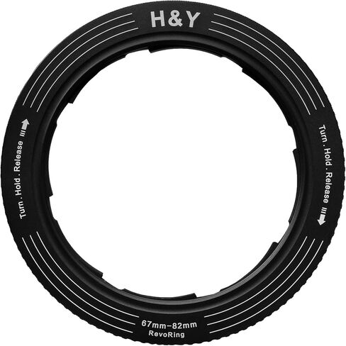 محول متغير H&Y RevoRing 67-82 مم لمرشحات 82 مم in Kuwait