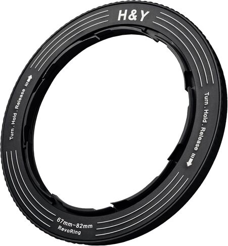 محول متغير H&Y RevoRing 67-82 مم لمرشحات 82 مم in Kuwait