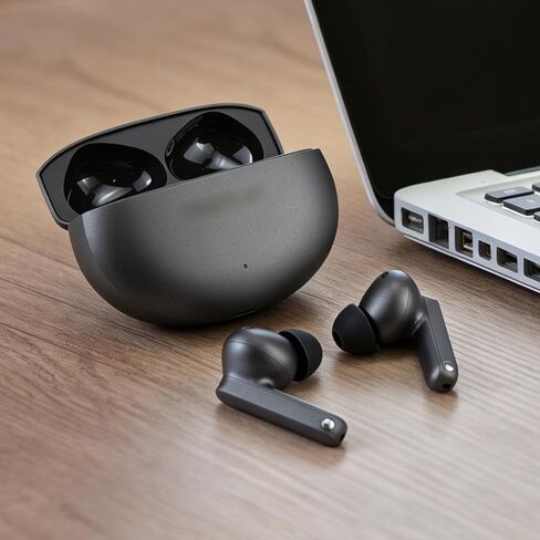 أطراف أذن بديلة متوافقة مع سماعات OnePlus Buds 4 / Nord Buds 3 Pro/Buds Pro 3 / Buds 3، أطراف أذن من السيليكون الناعم مع صندوق تخزين محمول (3، أسود، S/M/L) in Kuwait