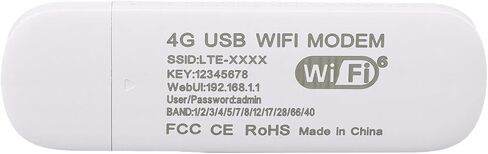 Alomejor 6 Mobile Hotspot, ABS Portable Router, 4G Connectivity, 300Mbps Speeds for Global Travel, Home Use and Outdoor Activities in Kuwait