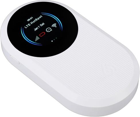 Alomejor 4G LTE Mobile Hotspot Router, ABS Material, 3000mAh Battery, 300Mbps Speed, Portable Hotspot for Travel and Devices in Kuwait